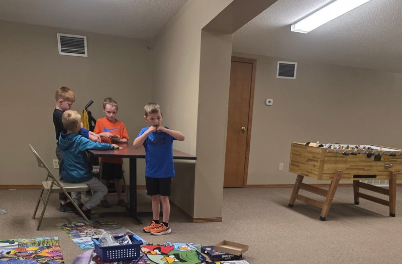 Kids club arts and craft day