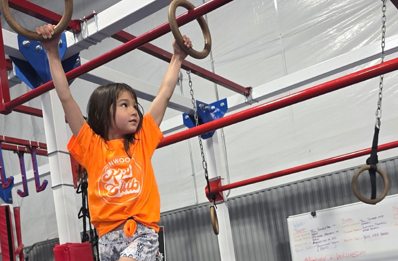 Summer Rec fun at obstacle course