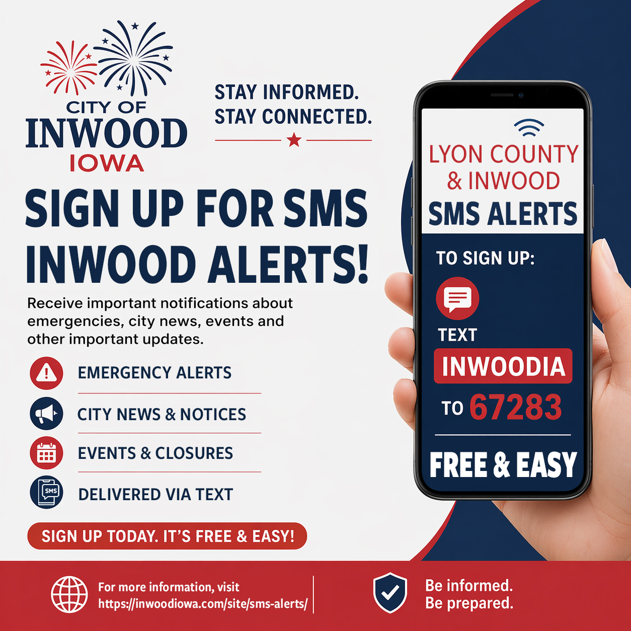 Inwood Alerts Sign Up